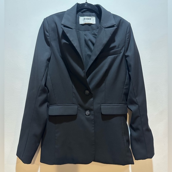 4Th And Reckless Jackets & Blazers - 💚4th + Reckless Black Blazer XS
